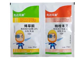 先达股份先达兄弟13%烯草酮 10%精喹禾灵图片