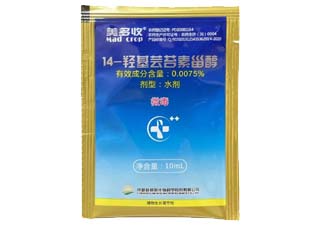 新朝阳美多收0.0075%14-羟基芸苔素甾醇图片